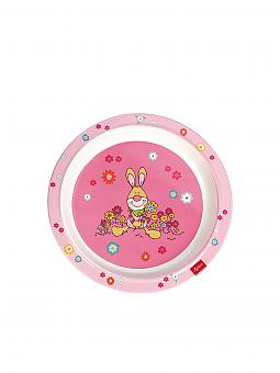 SIGIKID Baby Teller 21,5 cm transparent SIGIKID Baby Schnuffeltuch Faultier transparent